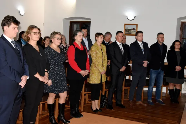 Fotogaléria - Ustanovujúce zasadnutie Mestského zastupiteľstva v Rajci konané dňa 28.11.2022 (8)