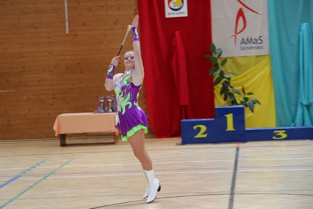 Najlepší športovec športového klubu za rok 2013, Petra Cibulková - Mažoretky Kordovánky; (Foto Mažoretky Kordovánky)