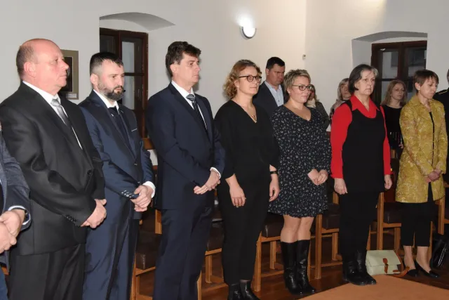 Fotogaléria - Ustanovujúce zasadnutie Mestského zastupiteľstva v Rajci konané dňa 28.11.2022 (7)