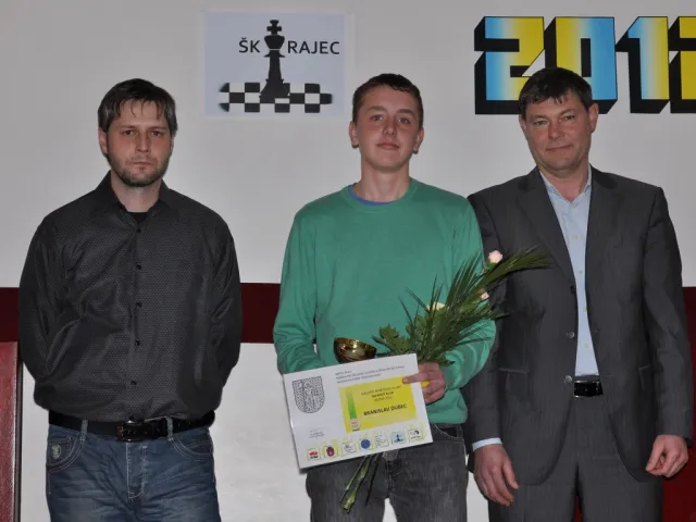 Najlepší športovec športového klubu - Branislav Dubec - Šachový klub