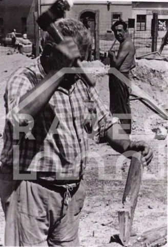 Rajecké námestie - rekonštrukcia v roku 1974  (21)