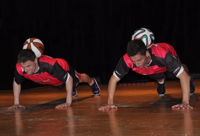 Freestylová skupina Hands Up Crew so svojou show
