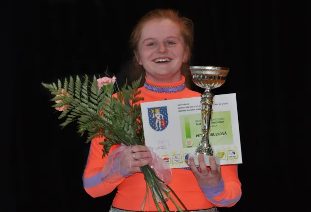 Najlepší športovec športového klubu za rok 2013, Petra Cibulková - Mažoretky Kordovánky