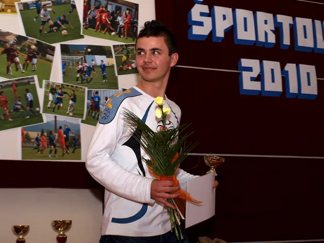 Za najlepší športový kolektív Mesta Rajec za rok 2010 - Futbalový klub - dorastenci 