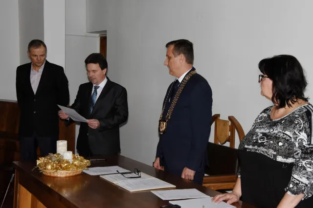 Fotogaléria - Ustanovujúce zasadnutie Mestského zastupiteľstva v Rajci konané dňa 28.11.2022 (16)