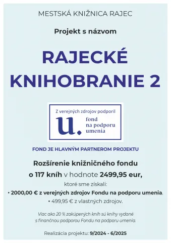 _Rajecké knihobranie 2 - plagát