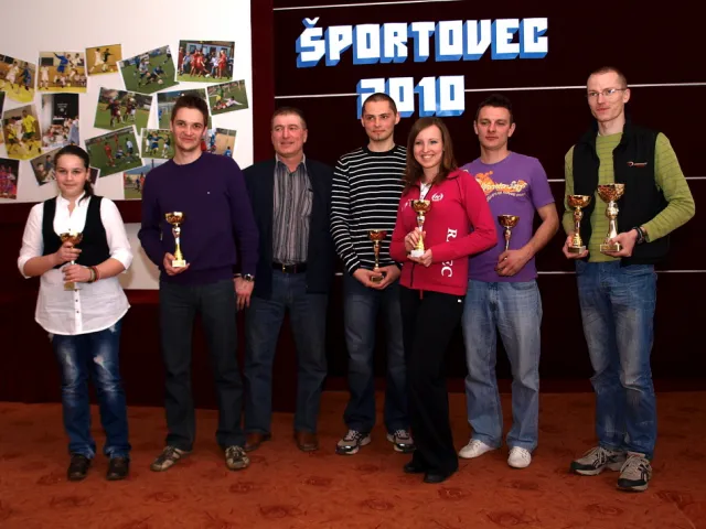 Najlepší športovci Mesta Rajec za rok 2010