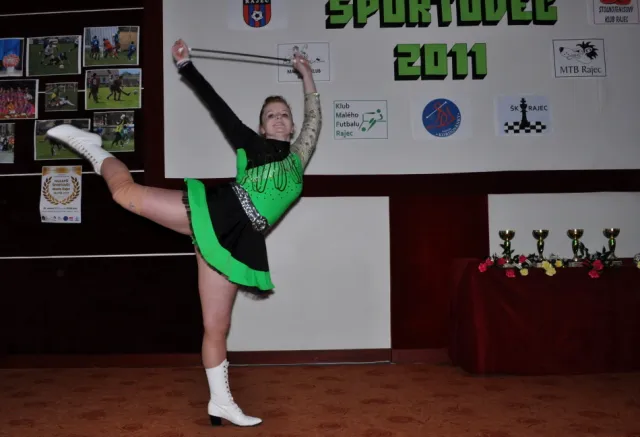 Športovec roka, vystúpenie Mažoretky Kordovánky